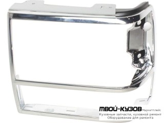 РЕШЕТКА РАДИАТОРА ЛЕВАЯ СТОРОНА ХРОМ (ТАЙВАНЬ) для Ford EXPLORER (1991-1994)