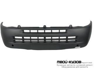 БАМПЕР ПЕРЕДНИЙ (ИТАЛИЯ) для Peugeot BOXER / CITROEN JUMPER / FIAT DUCATO (04.1994 - 03.2002) (04.2002-), Citroen JUMPER / FIAT DUCATO / PEUGEOT BOXER (04.1994 - 03.2002) (04.2002-), Fiat DUCATO + Рос. сборка / PEUGEOT BOXER / CITROEN JUMPER (04.1994 - 03
