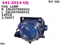 ФАРА ПРОТИВОТУМАННАЯ левая 97-99  - для AUDI A6