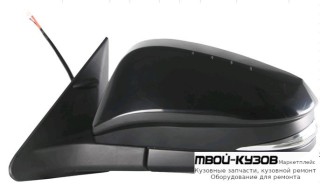 ЗЕРКАЛО ЛЕВАЯ СТОРОНА ЭЛЕКТР С ПОДОГРЕВОМ АВТОСКЛАДЫВ УКАЗАТЕЛЬ ПОВОРОТА (ТАЙВАНЬ) для Toyota HIGHLANDER (2014-)