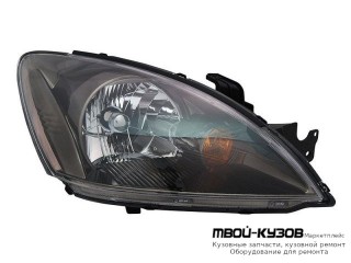 ФАРА ПРАВАЯ СТОРОНА ВНУТРИ ЧЁРНЫЙ для Mitsubishi LANCER (2004 - 02.2007)