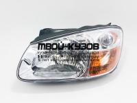 123-1101L-LD-E1 - ФАРА ЛЕВАЯ (DEPO) Kia Cerato 1 LD рестайлинг (2007-2008)