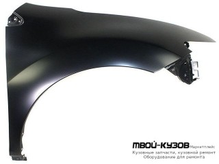 КРЫЛО ПЕРЕДНИЙ ПРАВАЯ СТОРОНА БЕЗ ОТВ ПОД ПОВТОРИТЕЛЬ (ТАЙВАНЬ) для Nissan MURANO (2008-)