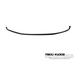 СПОЙЛЕР БАМПЕРА ПЕРЕДНИЙ ЧЁРНЫЙ (ТАЙВАНЬ) для Skoda FABIA / ROOMSTER (2007-2009)