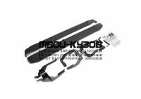 F180ALB.3203.1 - ПОРОГИ-ПОДНОЖКИ (КОМПЛЕКТ) Black (RIVAL) Lexus RX (2015-)