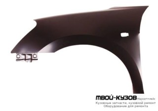 КРЫЛО ПЕРЕДНИЙ ЛЕВАЯ СТОРОНА С ОТВ ПОД ПОВТОРИТЕЛЬ (ТАЙВАНЬ) для Nissan ALMERA G15 (2013-)