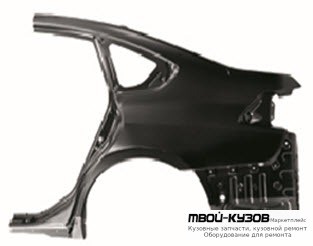 КРЫЛО ЗАДНИЙ ЛЕВАЯ СТОРОНА (КИТАЙ) для Nissan TEANA (2008-2013)