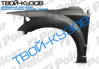 DODGE CALIBER  06.06- КРЫЛО ПЕРЕДНЕЕ ЛЕВОЕ БЕЗ ОТВЕРСТИЯ