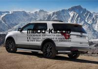 R.1806.005 - ЗАЩИТА ЗАДНЕГО БАМПЕРА d76 уголки (RIVAL) Ford Explorer 5 (2015-)