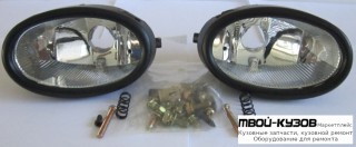 ФАРА ПРОТИВОТУМАННАЯ ЛЕВАЯ + ПРАВАЯ (КОМПЛЕКТ) БЕЗ КРЕПЛЕН (СЕДАН) (ХЭТЧБЭК) 1.6 для Mazda 3 (2004-)