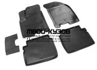 11001004 - КОВРИКИ В САЛОН 5 шт. (RIVAL) Chevrolet Aveo T255 (2008-2011)