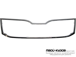 МОЛДИНГ РЕШЕТКИ РАДИАТОРА ХРОМ (КИТАЙ) для Skoda OCTAVIA (2017-2019)