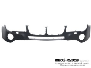 БАМПЕР ПЕРЕДНИЙ ВЕРХН , П/ОМЫВАТЕЛЬ ФАР (ТАЙВАНЬ) для BMW E83 X3 (01.2004-)