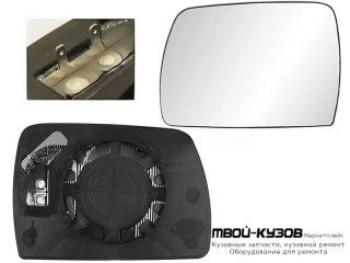 СТЕКЛО ЗЕРКАЛА ЛЕВАЯ СТОРОНА ЭЛЕКТР С ПОДОГРЕВОМ (ASPHERICAL) (ТАЙВАНЬ) для BMW E83 X3 (01.2004-)