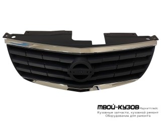 РЕШЕТКА РАДИАТОРА ЧЁРНЫЙ (КИТАЙ) для Nissan ALMERA CLASSIC (01.2006-)