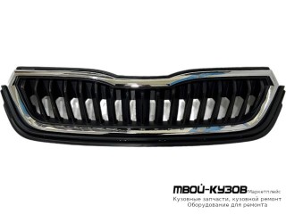РЕШЕТКА РАДИАТОРА С ХРОМ МОЛДИНГ (КИТАЙ) для Skoda RAPID (2020-)