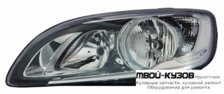 ФАРА ЛЕВАЯ СТОРОНА С КОРРЕКТОР , ДИОД (DEPO) для Volvo S60 (2010-)