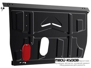 ЗАЩИТА ПОДДОНА ДВИГАТЕЛЯ + КПП С , КРЕПЛЕН , СТАЛЬН для Daewoo MATIZ (2001-)