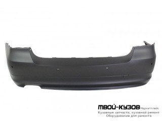 БАМПЕР ЗАДНИЙ С ОТВ ПОД ДАТЧИКИ ГРУНТ (ТАЙВАНЬ) для BMW E90 СЕДАН / E91 УНИВЕРСАЛ (3 SERIES) (2004-)