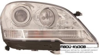 ФАРА ПРАВАЯ СТОРОНА С КОРРЕКТОР AFS ЛИНЗОВАННАЯ (КСЕНОН) (DEPO) для Mercedes W164 (ML) (07.2005-)