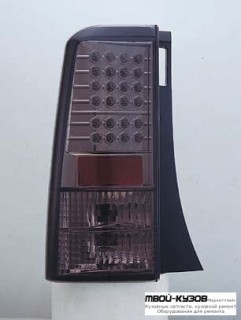 ФОНАРЬ ЗАДНИЙ ВНЕШНИЙ ЛЕВАЯ + ПРАВАЯ (КОМПЛЕКТ) ТЮНИНГ ПРОЗРАЧНЫЙ С ДИОД (SONAR) ТОНИР ВНУТРИ ХРОМ для Toyota SCION XB (2003-)