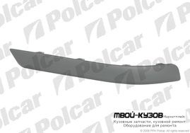 МОЛДИНГ ЗАДНЕГО БАМПЕРА ПРАВЫЙ ГРУНТ для ASTRA H (KOMBI) 03-10