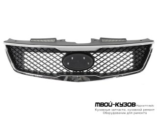 РЕШЕТКА РАДИАТОРА С ХРОМ МОЛДИНГ (КИТАЙ) для KIA CERATO (2009-2012)