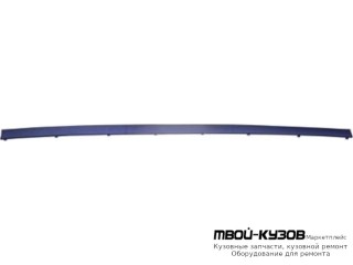 МОЛДИНГ БАМПЕРА ЗАДНИЙ ЦЕНТРАЛ П/ ХРОМ (ТАЙВАНЬ) для BMW E39 (11.1995 - 2003)