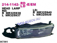 ФАРА правая под корректор 97-01(Евро)  - для MITSUBISHI GALANT