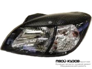 ФАРА ЛЕВАЯ СТОРОНА ВНУТРИ ЧЁРНЫЙ (КИТАЙ) для KIA RIO III (2005-)