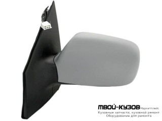 ЗЕРКАЛО ЛЕВАЯ СТОРОНА ЭЛЕКТР С ПОДОГРЕВОМ 5 КОНТ (CONVEX) ГРУНТ (ТАЙВАНЬ) для Toyota YARIS (1999 - 11.2002) (12.2002 - 07.2005)