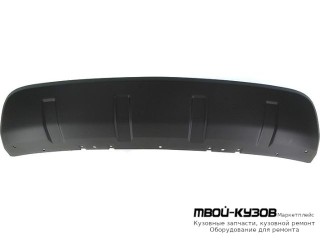 НАКЛАДКА БАМПЕРА ПЕРЕД НИЖН (ТАЙВАНЬ) для Mitsubishi OUTLANDER XL (2007-2009)