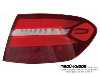 ФОНАРЬ ЗАДНИЙ ВНЕШНИЙ ПРАВАЯ СТОРОНА ДИОД (DEPO) для Mercedes X253 GLC-CLASS (2016-)