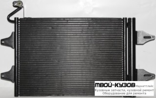 FABIA {ROOMSTER 06- /VW POLO 01-/IBIZA01-/CORDOBA 02-} КОНДЕНСАТОР КОНДИЦИОНЕРА (см.каталог) для Skoda FABIA (01.2000 - 2006), Skoda FABIA / ROOMSTER (2007-2009), Volkswagen POLO (08.2001 - 2009)