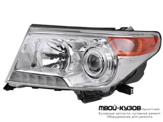 ФАРА ЛЕВАЯ СТОРОНА (КСЕНОН) С КОРРЕКТОР (КИТАЙ) для Toyota LANDCRUISER 200 (2012-)