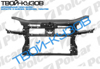 GOLF 5 PLUS 05- ПАНЕЛЬ ПЕРЕДНЯЯ (КРОМЕ 2.0Л ДИЗЕЛЬ)