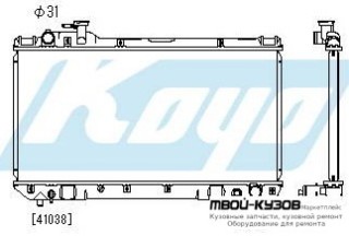 РАДИАТОР ОХЛАЖДЕНИЯ MT 2 (KOYO) для Toyota RAV4 (04.1994 - 08.1997) (09.1997 - 08.2000)