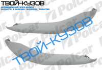 C2 03-08 СПОЙЛЕРА ПЕРЕДНЕГО БАМПЕРА ЛЕВ+ПРАВ