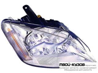 ФАРА ПРАВАЯ СТОРОНА ПОД КОРРЕКТОР (DEPO) для Ford FOCUS C-MAX (2003-)