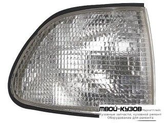 УКАЗ.ПОВОРОТА УГЛОВОЙ ПРАВАЯ СТОРОНА (DEPO) БЕЛЫЙ для BMW E38 (06.1994 - 08.1998) (09.1998 - 2002)