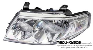 ФАРА ЛЕВАЯ СТОРОНА ПОД КОРРЕКТОР (DEPO) для Nissan ALMERA CLASSIC (01.2006-)