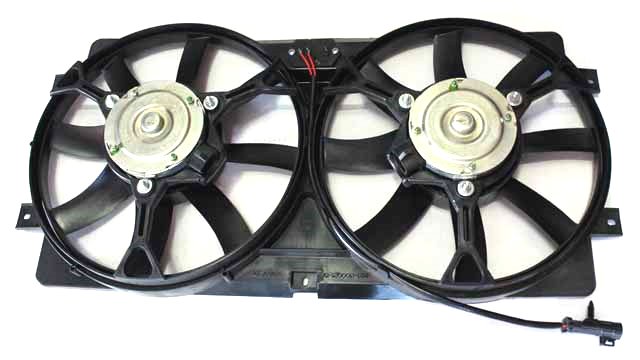 Электродвигатель охлаждения ВАЗ-2123 с крыльчаткой и кожухом (АвтоВАЗ)