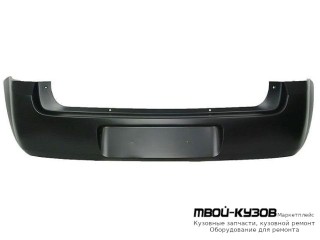 БАМПЕР ЗАДНИЙ БЕЗ ОТВ ПОД ДАТЧИКИ (ТАЙВАНЬ) для Opel MERIVA (2003-2009)