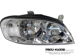 ФАРА ПРАВАЯ СТОРОНА ПОД КОРРЕКТОР (КИТАЙ) для KIA SPECTRA ИЖ (2005-)