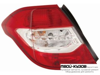 ФОНАРЬ ЗАДНИЙ ВНЕШНИЙ ЛЕВАЯ СТОРОНА (DEPO) для Citroen C4 (2010-) PICASSO (2010-)
