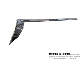 МОЛДИНГ РЕШЕТКИ РАДИАТОРА ЛЕВАЯ СТОРОНА ХРОМ (КИТАЙ) для Toyota LANDCRUISER PRADO 150 (2017-)