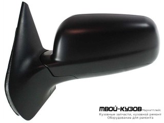 ЗЕРКАЛО ЛЕВАЯ СТОРОНА МЕХАН (FLAT) (ТАЙВАНЬ) для Volkswagen BORA (09.1998-), Volkswagen GOLF IV (10.1997-)