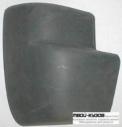 БОКОВИНА БАМПЕРА ЗАДНИЙ ЛЕВАЯ СТОРОНА (ТАЙВАНЬ) для Ford TRANSIT (09.1986 - 08.1991), Ford TRANSIT (09.1991 - 07.1994)