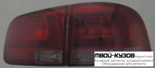 ФОНАРЬ ЗАДНИЙ ВНЕШНИЙ ЛЕВАЯ + ПРАВАЯ (КОМПЛЕКТ) ТЮНИНГ С ДИОД (SONAR) КРАСНЫЙ-ТОНИР для Volkswagen TOUAREG (11.2002 - 2010)
