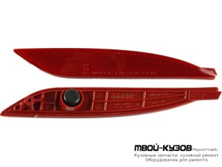 ФОНАРЬ-КАТАФОТ ЛЕВАЯ СТОРОНА В ЗАДНИЙ БАМПЕР (DEPO) для Hyundai SONATA (2010-)